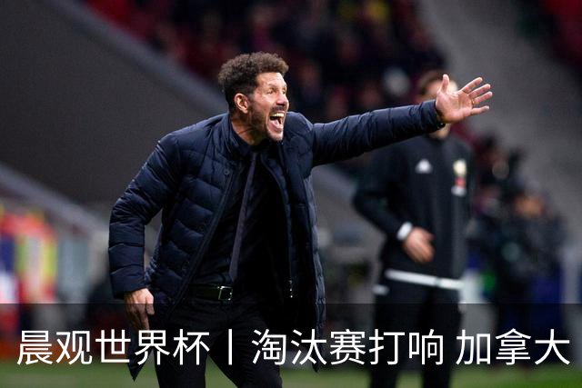 晨观世界杯丨淘汰赛打响 加拿大“绝杀”首进16强